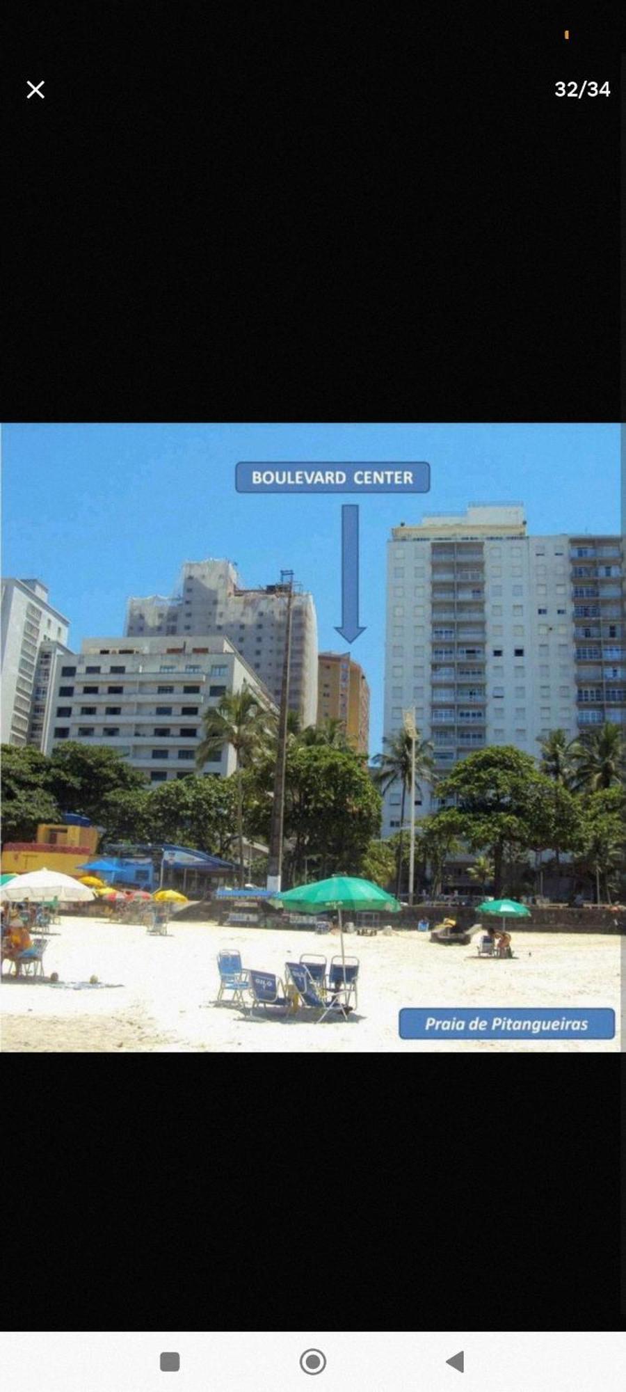 Apto Pitangueiras - 1Min Da Praia Com Wi-Fi Guaruja Exterior photo